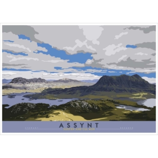 Image of Assynt: Suilven and Cul Mor by Stewart Bremner